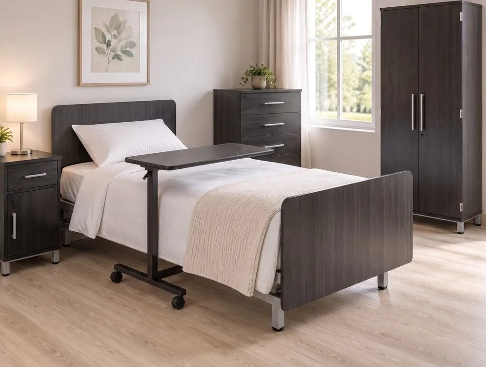 Resident room furniture from the Medevo furniture catalog